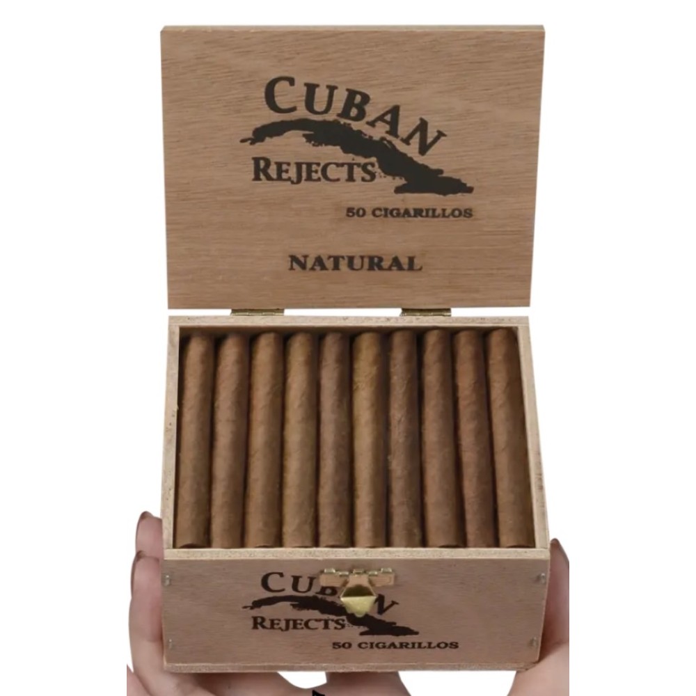 Cuban Rejects Natural Cigarillos 50/BX