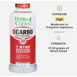 Herbal Clean QCARBO Liquid Detox