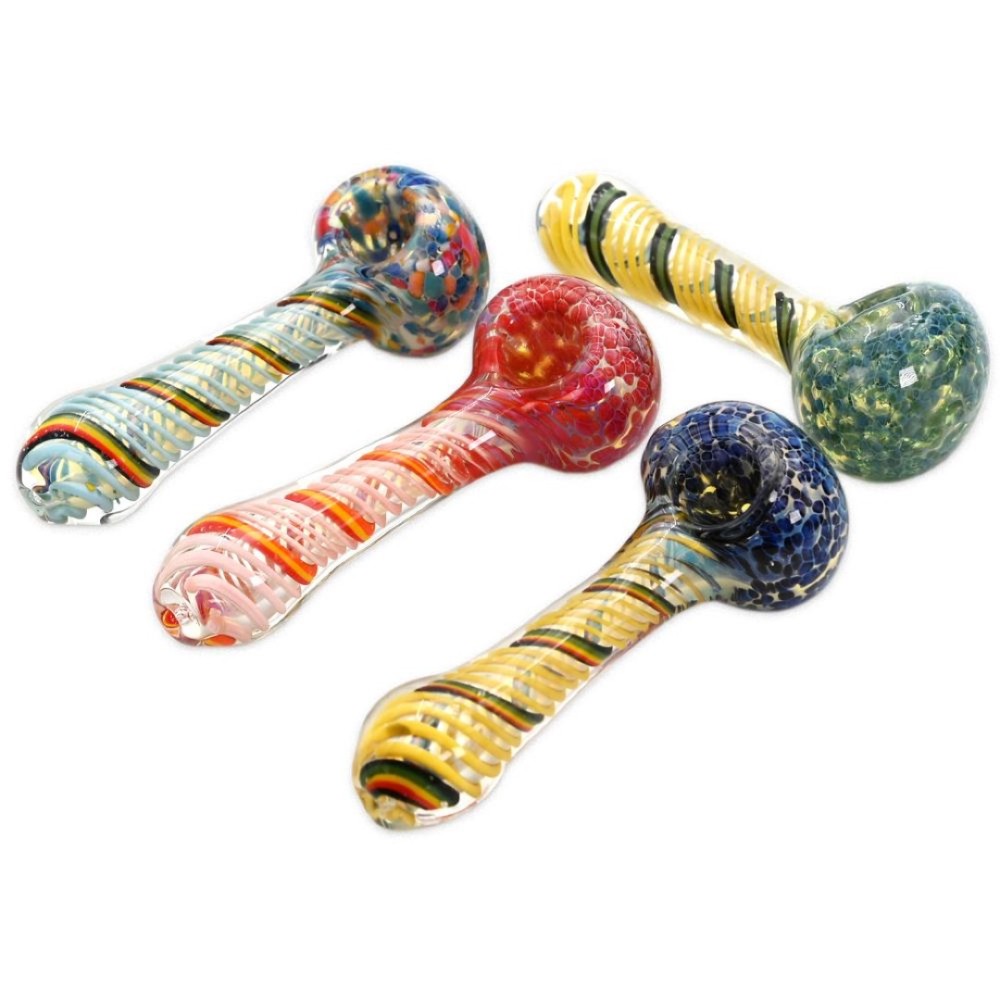 Glass HandPipe Nepal 20/JAR (MIX)