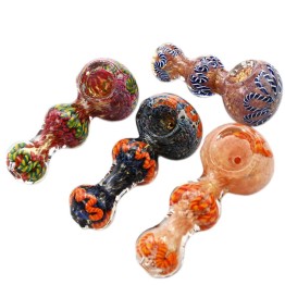 Glass HandPipe Nepal 20/JAR (MIX)