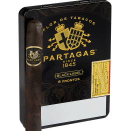 Partagas Black Label Prontos 5/6 30CT-Tin