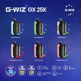 G-Wiz 25K Puffs 5pk