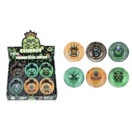 Premium Glass Ashtray COURNOT 6CT