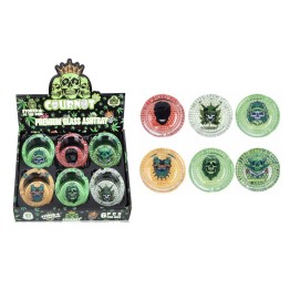 Premium Glass Ashtray COURNOT 6CT