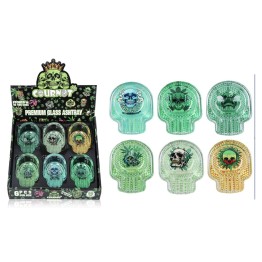 Premium Glass Ashtray COURNOT 6CT