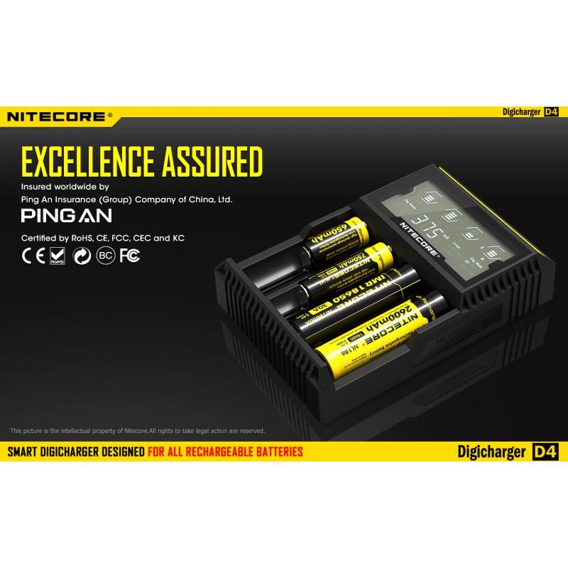 D4 Charger (Nitecore)