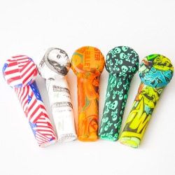 Silicone Colored Pipe CR3 3.54 Inches