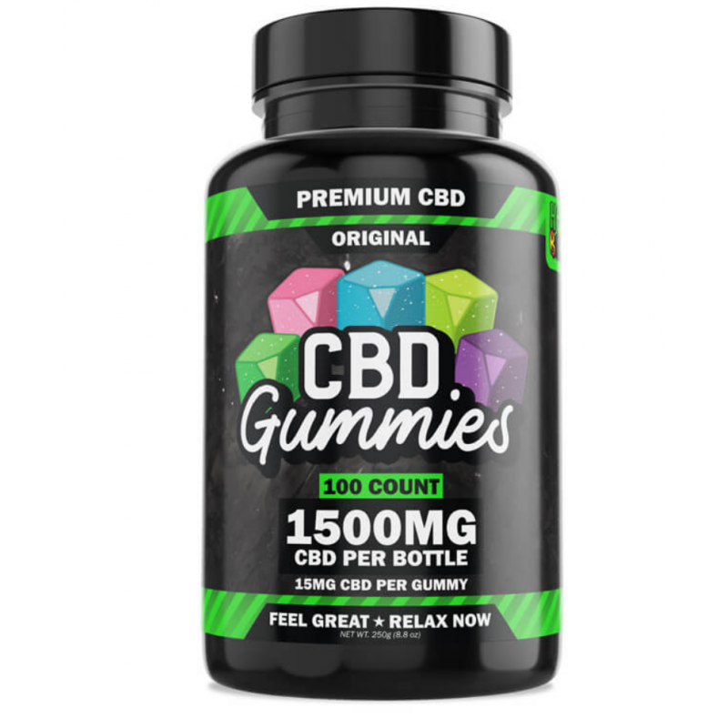 HB CBD Gummy 1500mg 100Count