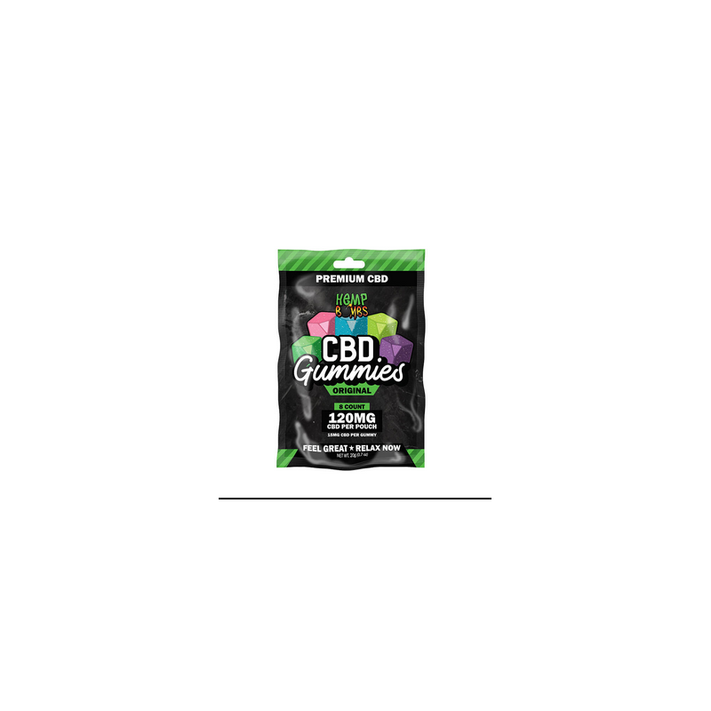 HB CBD Gummy 120MG 8Count