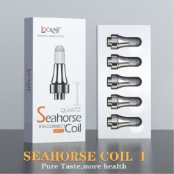 Lookah Seahorse Coil I Quartz 5pk