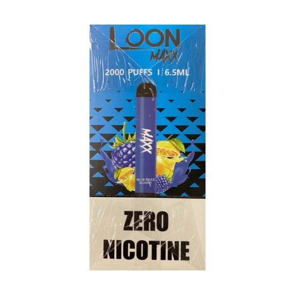 Zero Nicotine Loon MAXX 2000 Puff 10PK