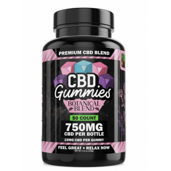 HB CBD Gummy Botanical 750MG 50Count