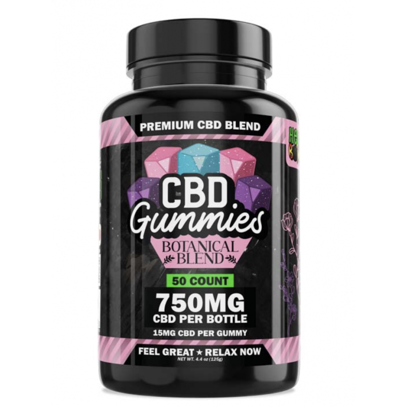 HB CBD Gummy Botanical 750MG 50Count