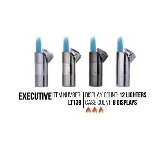 Executive Torch Lighter 12PK