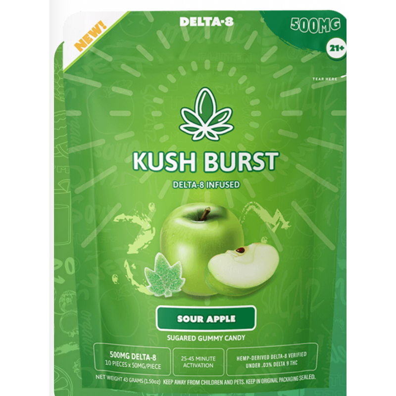 Kush Burst Gummy 500mg 15pk THCO/D8