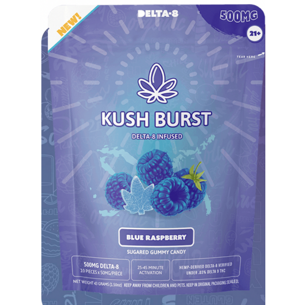 Kush Burst Gummy 500mg 15pk THCO/D8